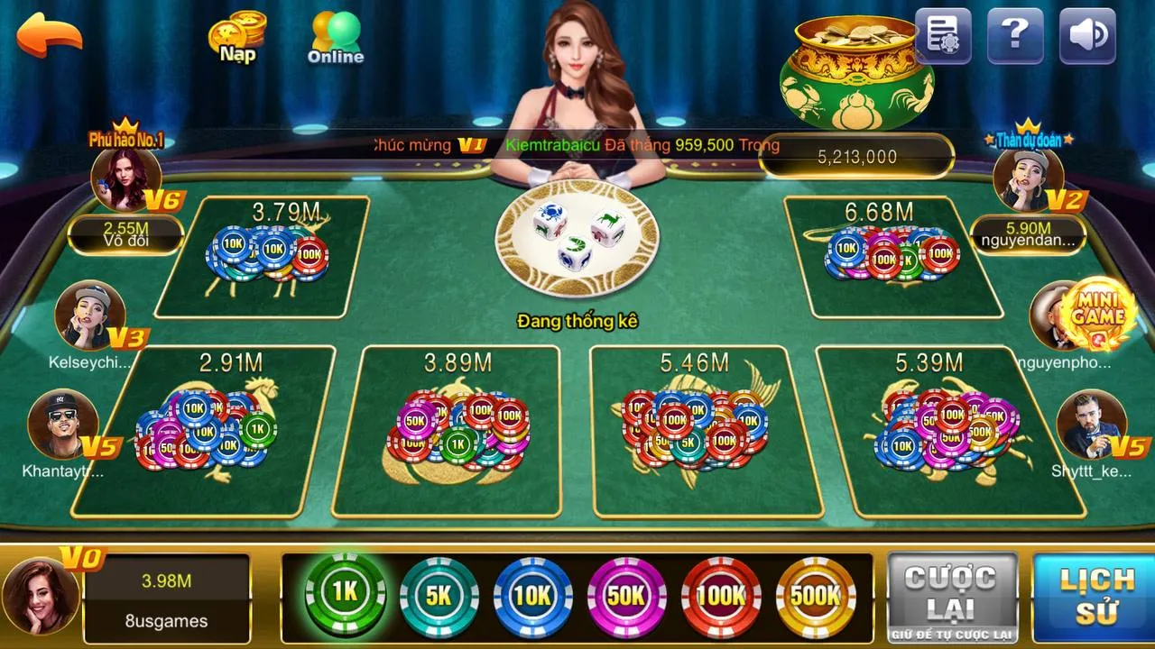 Luật chơi cùng cách tham gia bầu cua mini hit club