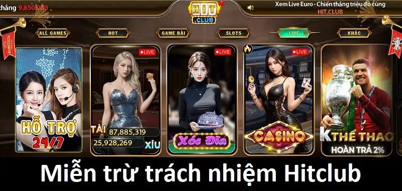 Tầm quan trọng của miễn trừ trách nhiệm Hitclub